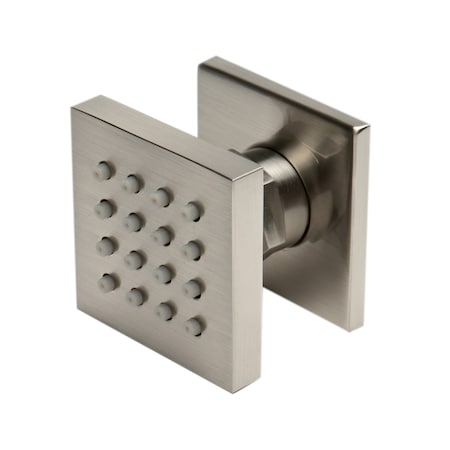 Alfi Brand Brushed Nickel 2" Sqr Adjustable Shower Body Spray AB3820-BN